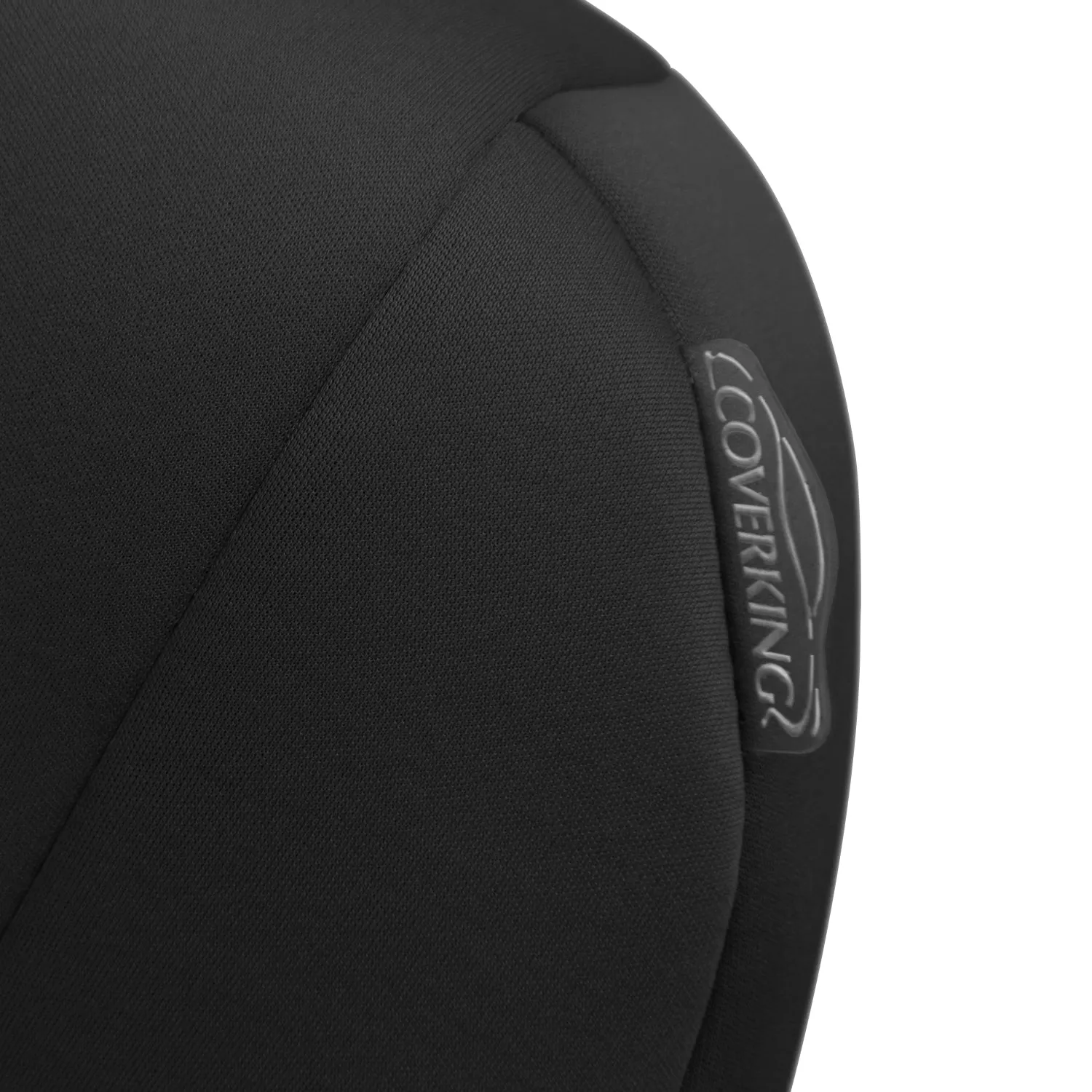 2011-2012 Toyota Tacoma Custom Fit Neoprene Seat Covers Rear 50/50 Bucket Seats-Black