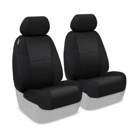 2011-2012 Toyota Tacoma Custom Fit Neoprene Seat Covers Rear 50/50 Bucket Seats-Black