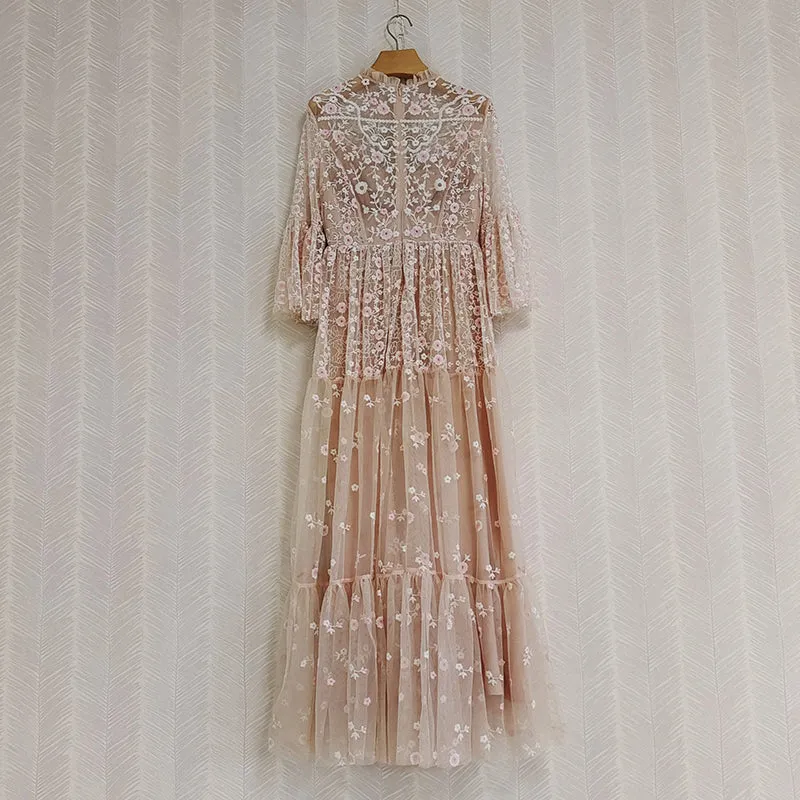 Aliseh Embroidered Dress