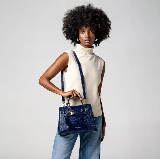 Ava Croco  11" - Blue Jeans