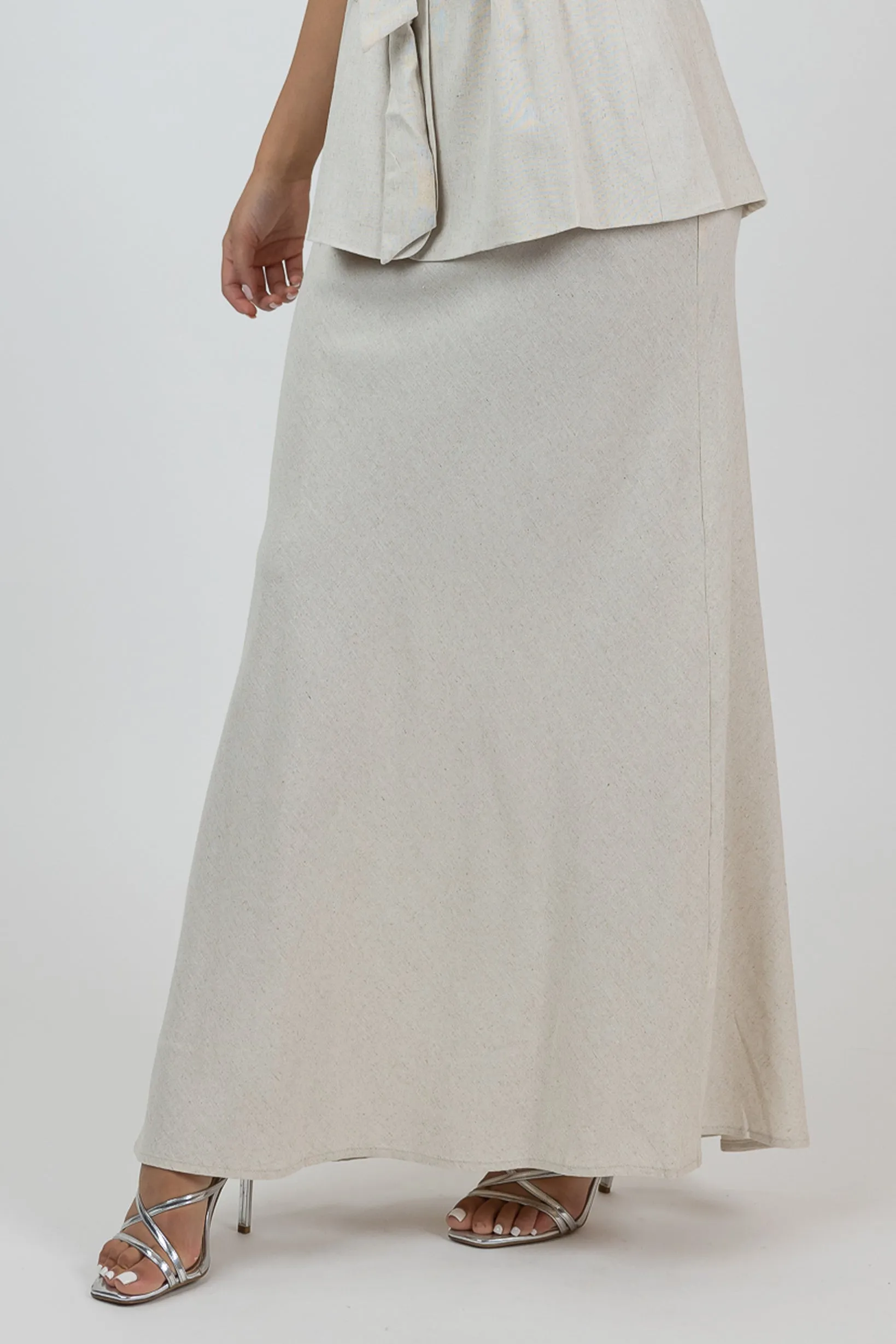 Charlotte Linen Skirt