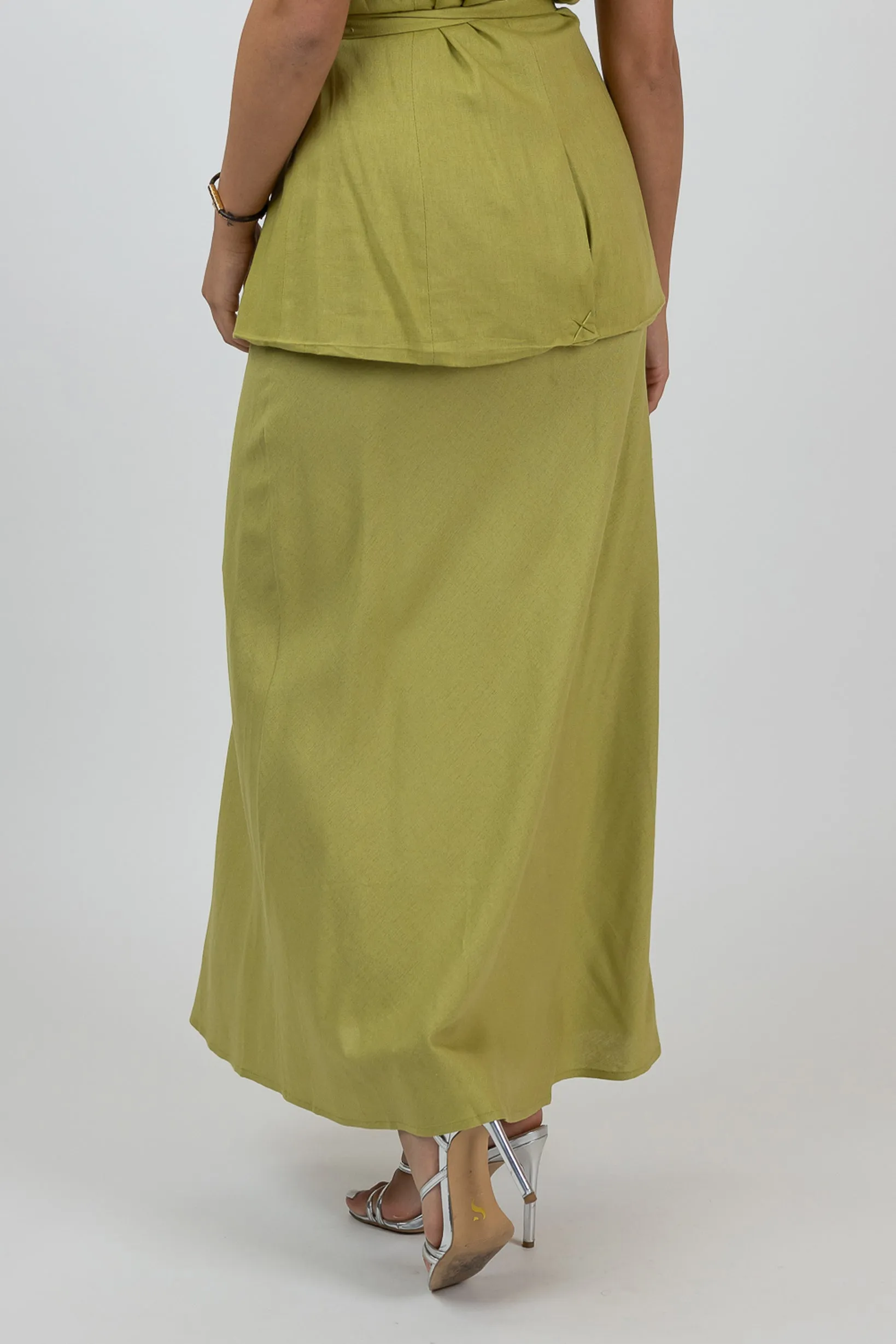 Charlotte Linen Skirt