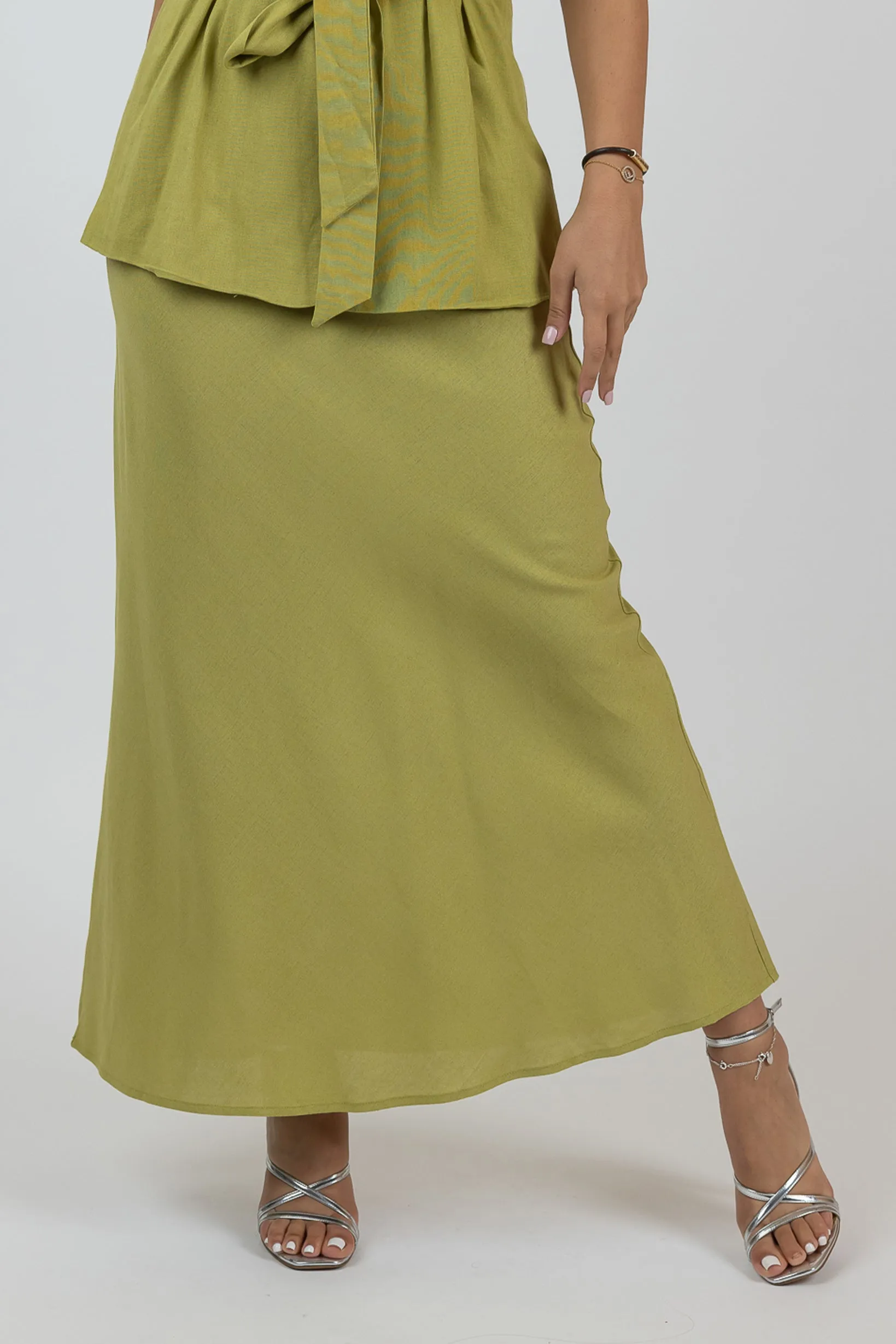 Charlotte Linen Skirt