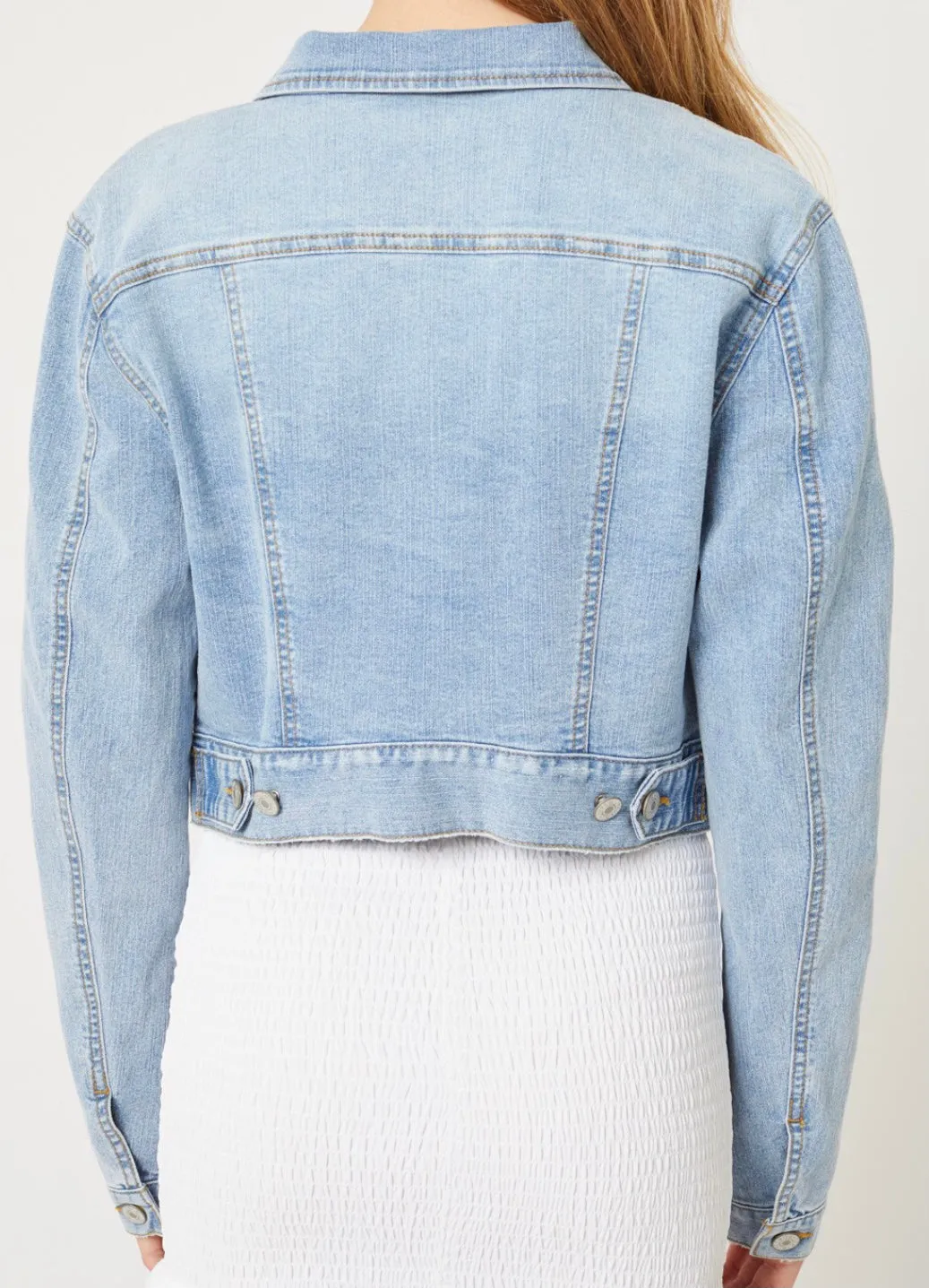 Curvy Denim Jacket - Size 3X