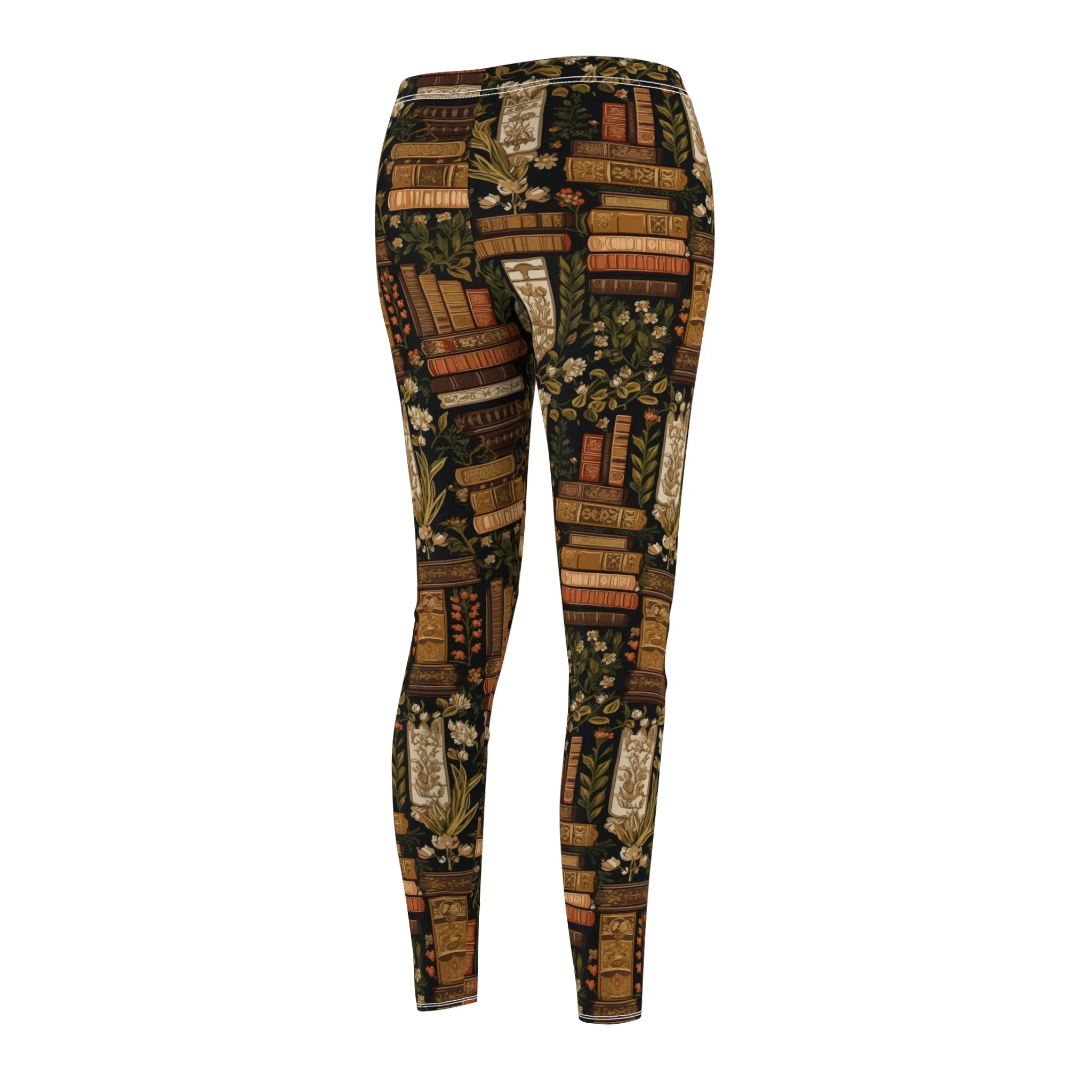 Dark Academia Floral Soft Touch Leggings