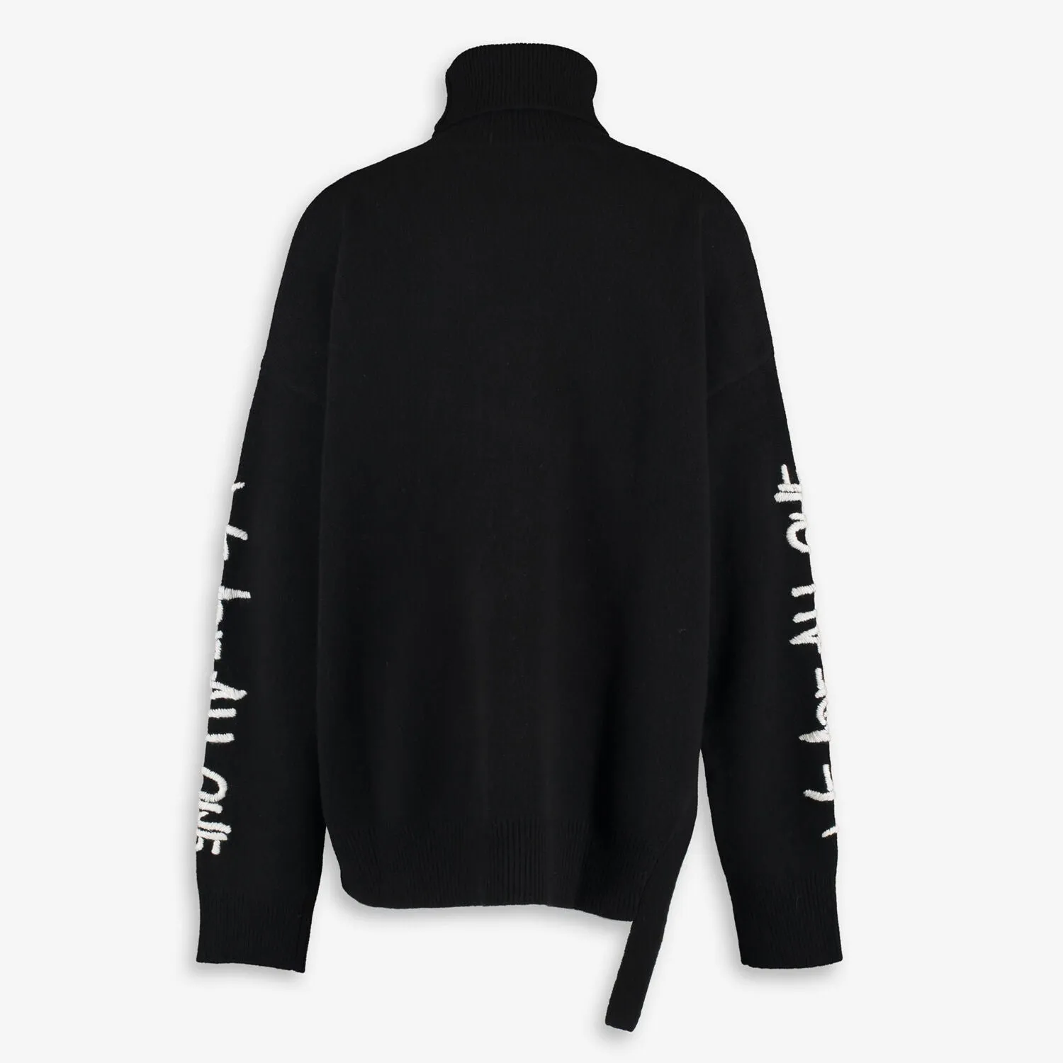 EACH X OTHER  Black Wool High Neck Jumper