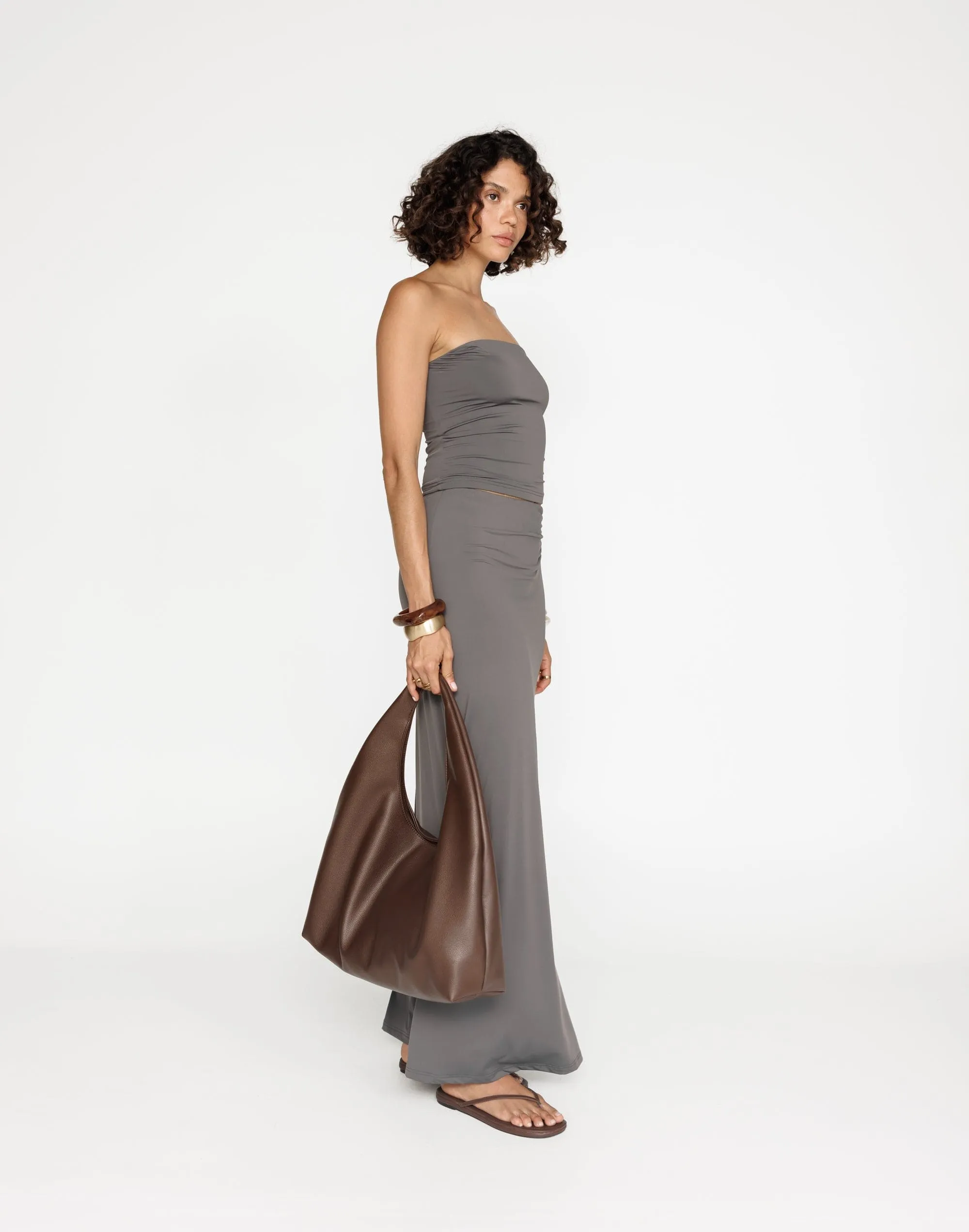 Emersen Maxi Skirt (Slate)