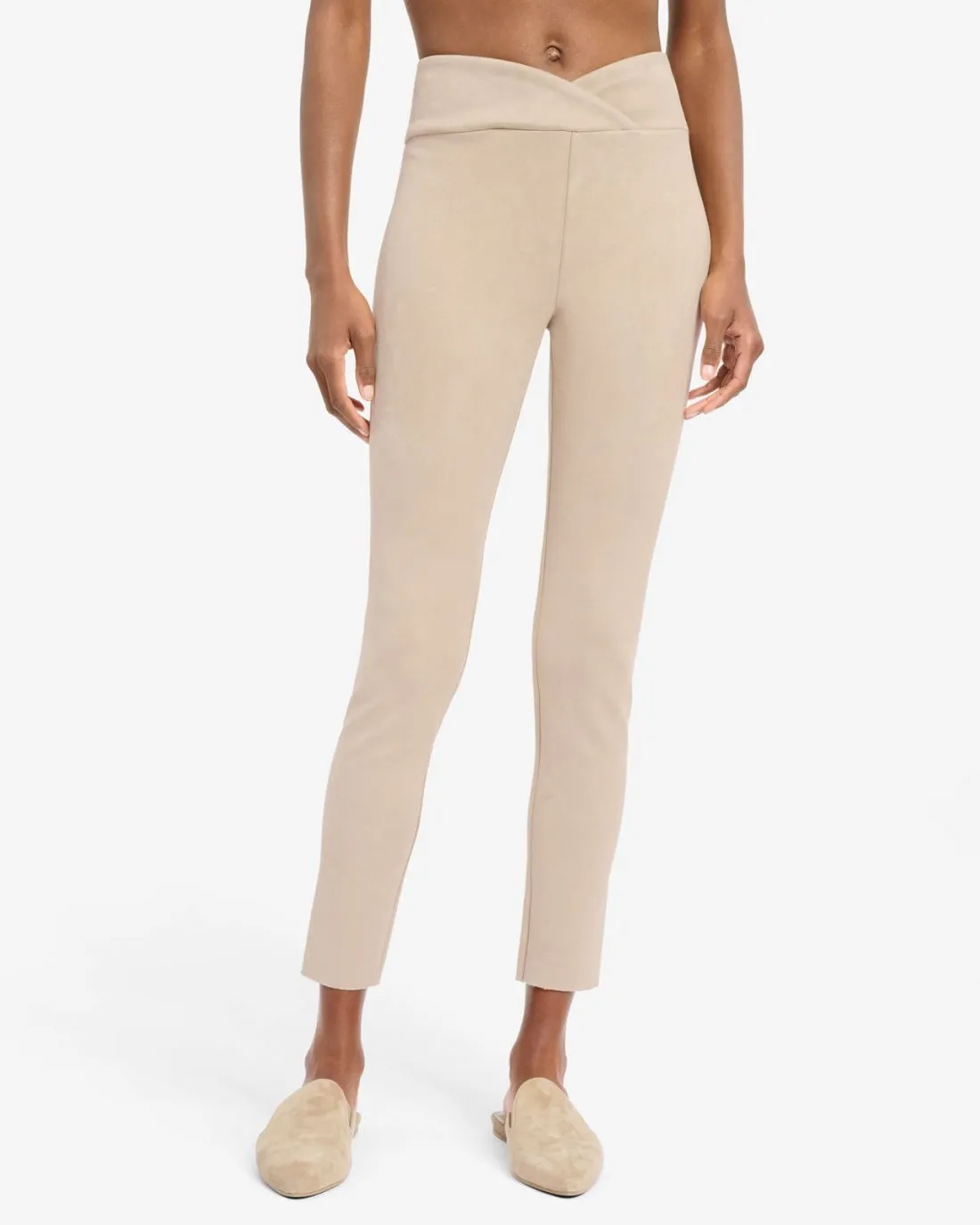 Faux Suede Legging