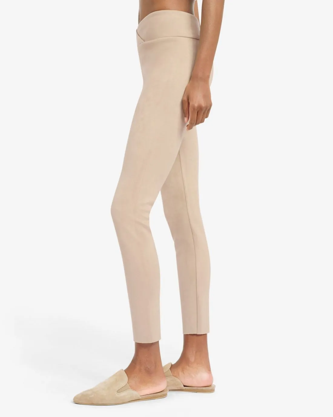 Faux Suede Legging
