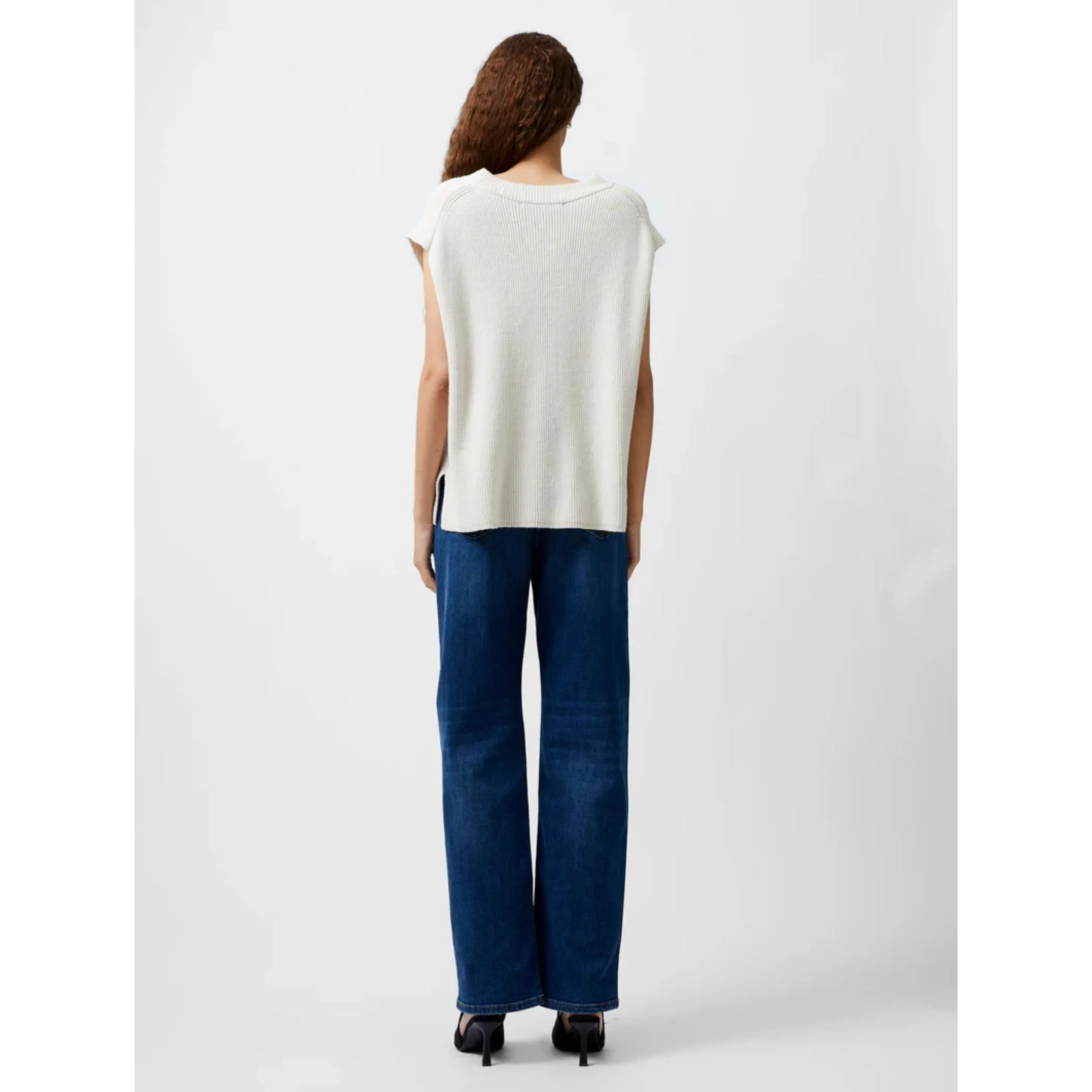 French Connection Nariko Rib Vest 78XDB