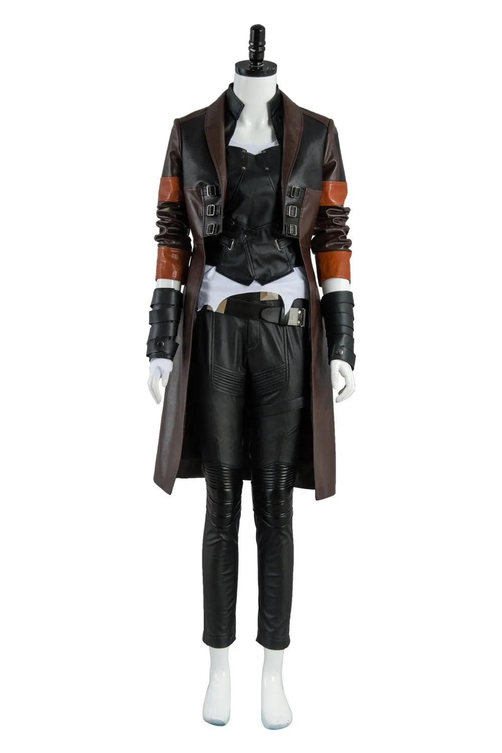 Guardians of the Galaxy 2 Gamora Outfit Suit Halloween Cosplay Costume Red