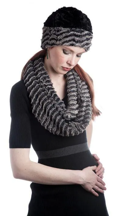 Infinity Scarf - Desert Sand Faux Fur