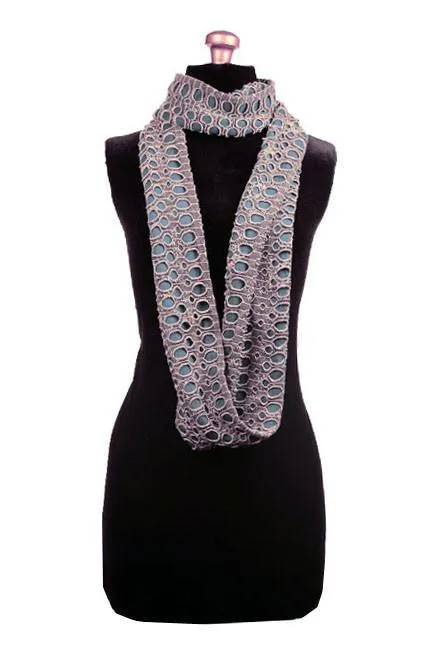 Infinity Scarf - Lunar Landing with Jersey Knit - Sold Out!