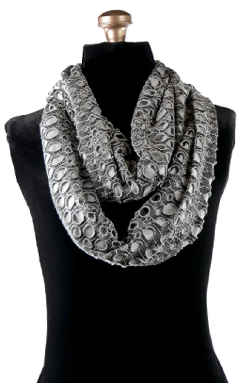 Infinity Scarf - Lunar Landing with Jersey Knit - Sold Out!