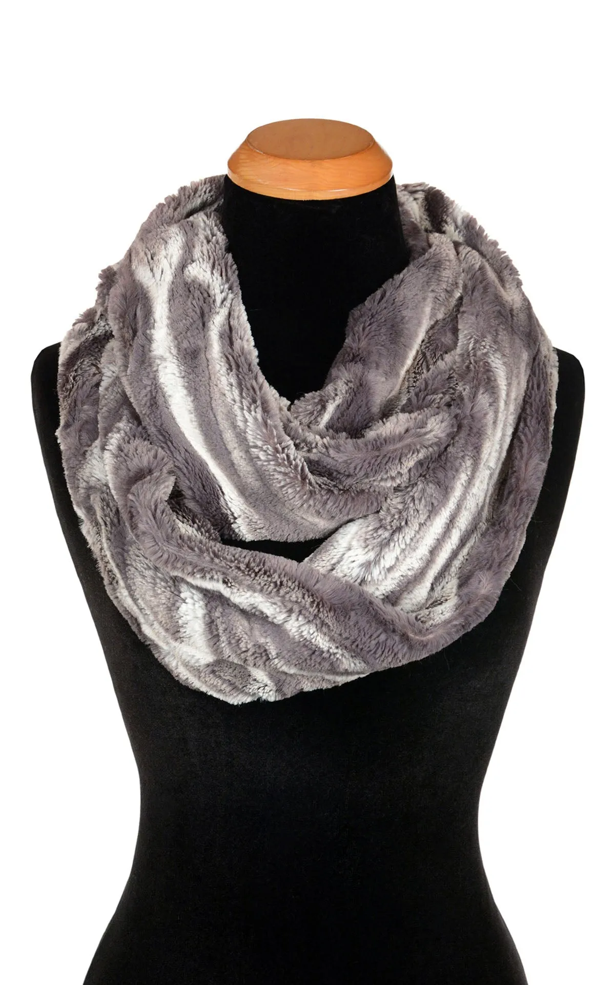 Infinity Scarf - Marble Dune Luxury Faux Furs
