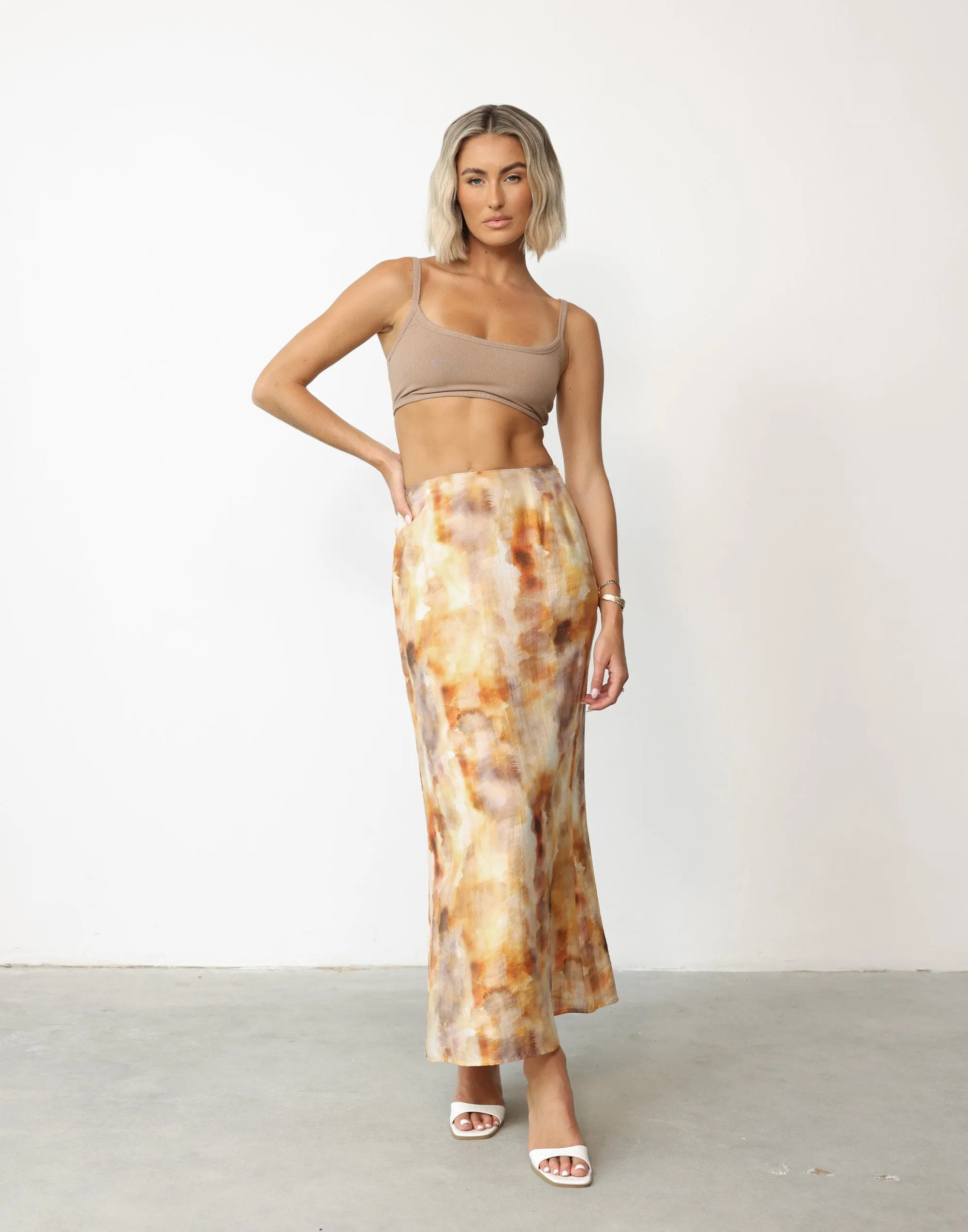 Juliet Maxi Skirt (Afterglow)