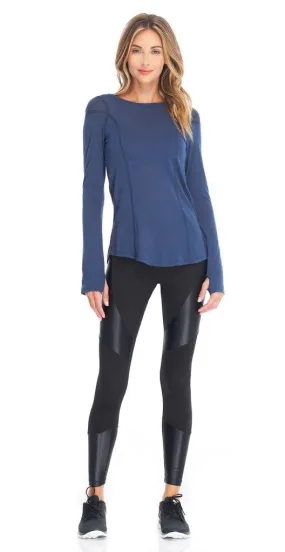 Koral- Forge Mid Rise Legging Black