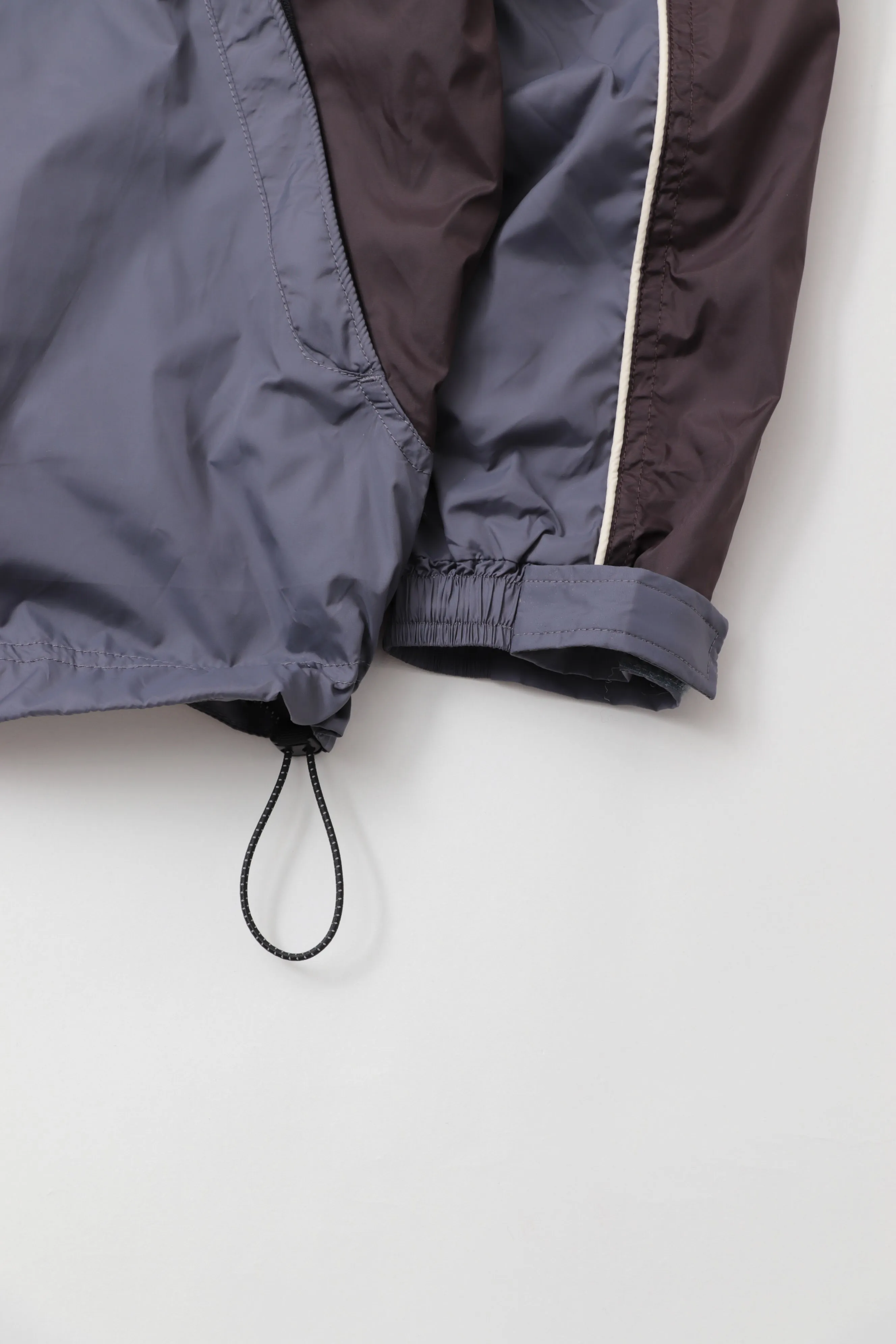 NYLON TRAINING JACKET ＜RC-24745＞ BLUE×GUNMETAL　【RUSSELL ATHLETIC】