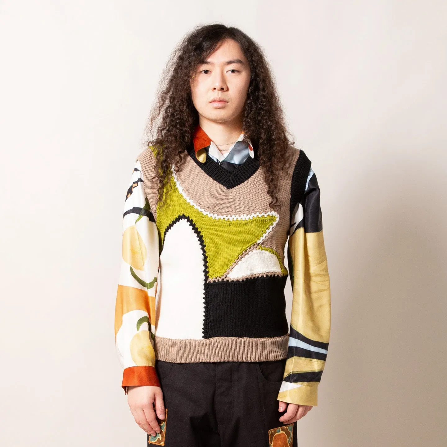 Our team Knitted Vest