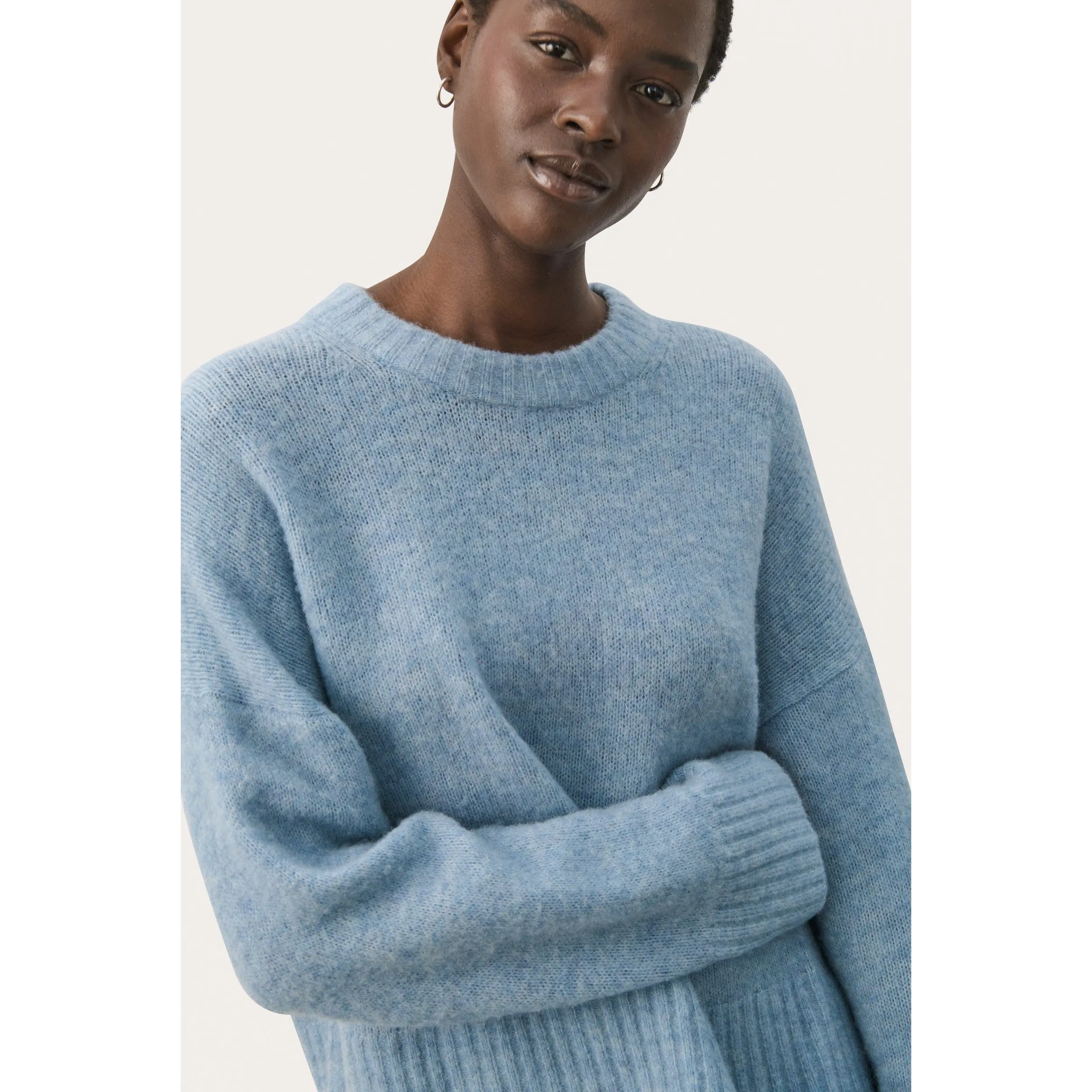 Part Two Lulya Jumper in Soft Chambray 30309015