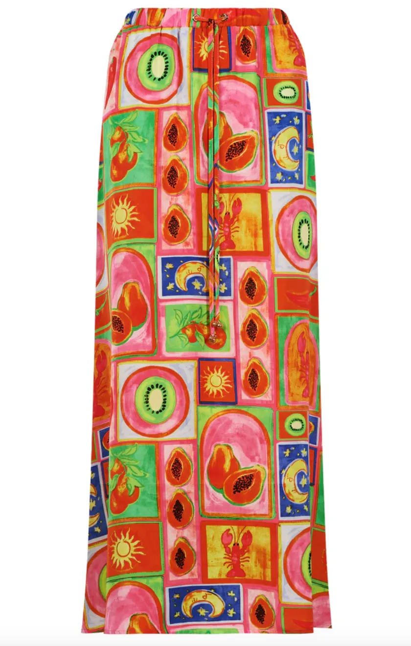 Portofino Maxi Skirt, Spritz