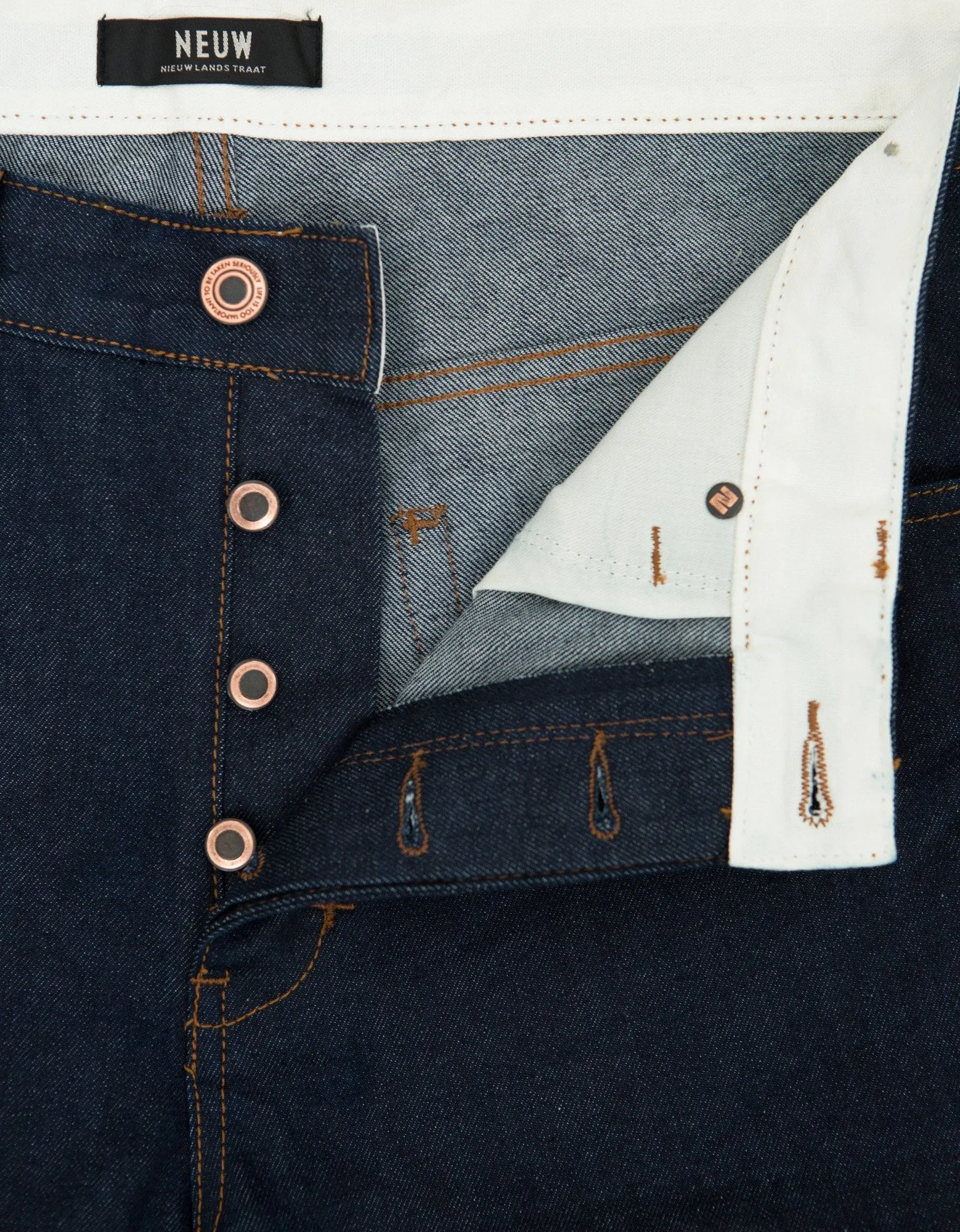 Ray Tapered 'Virgin Indigo' Denim Jeans