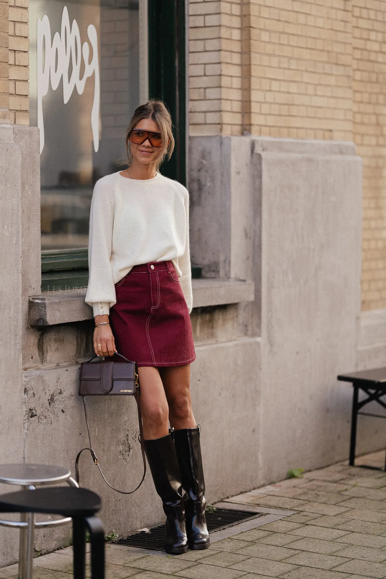 Ruby jumper ecru