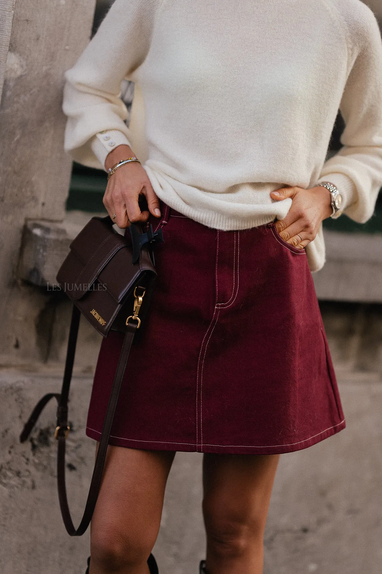 Ruby jumper ecru