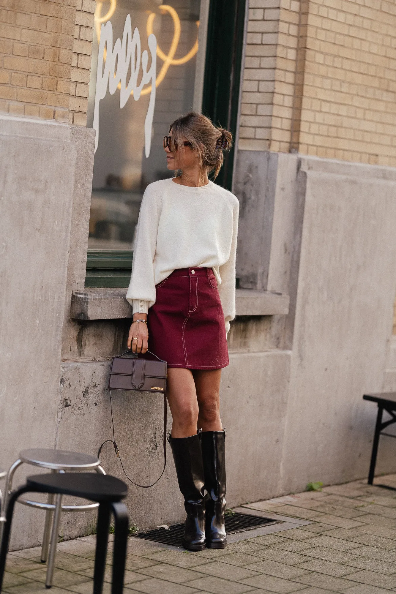 Ruby jumper ecru