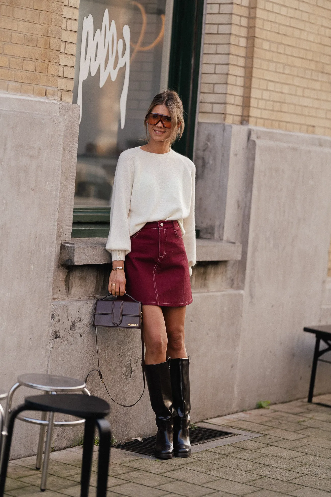 Ruby jumper ecru