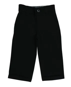 Rugged Butts Black Stretch Chino Pants