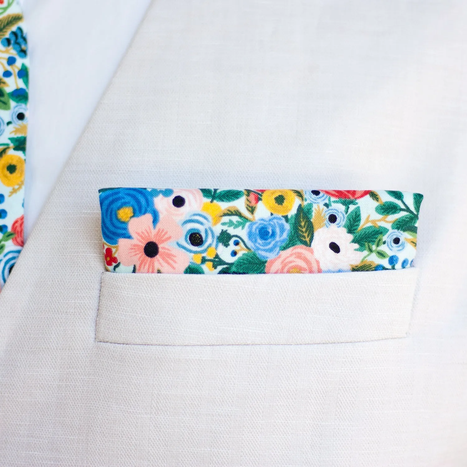 Sailor Bow Clip Or Headband / Petite Garden Party In Blue
