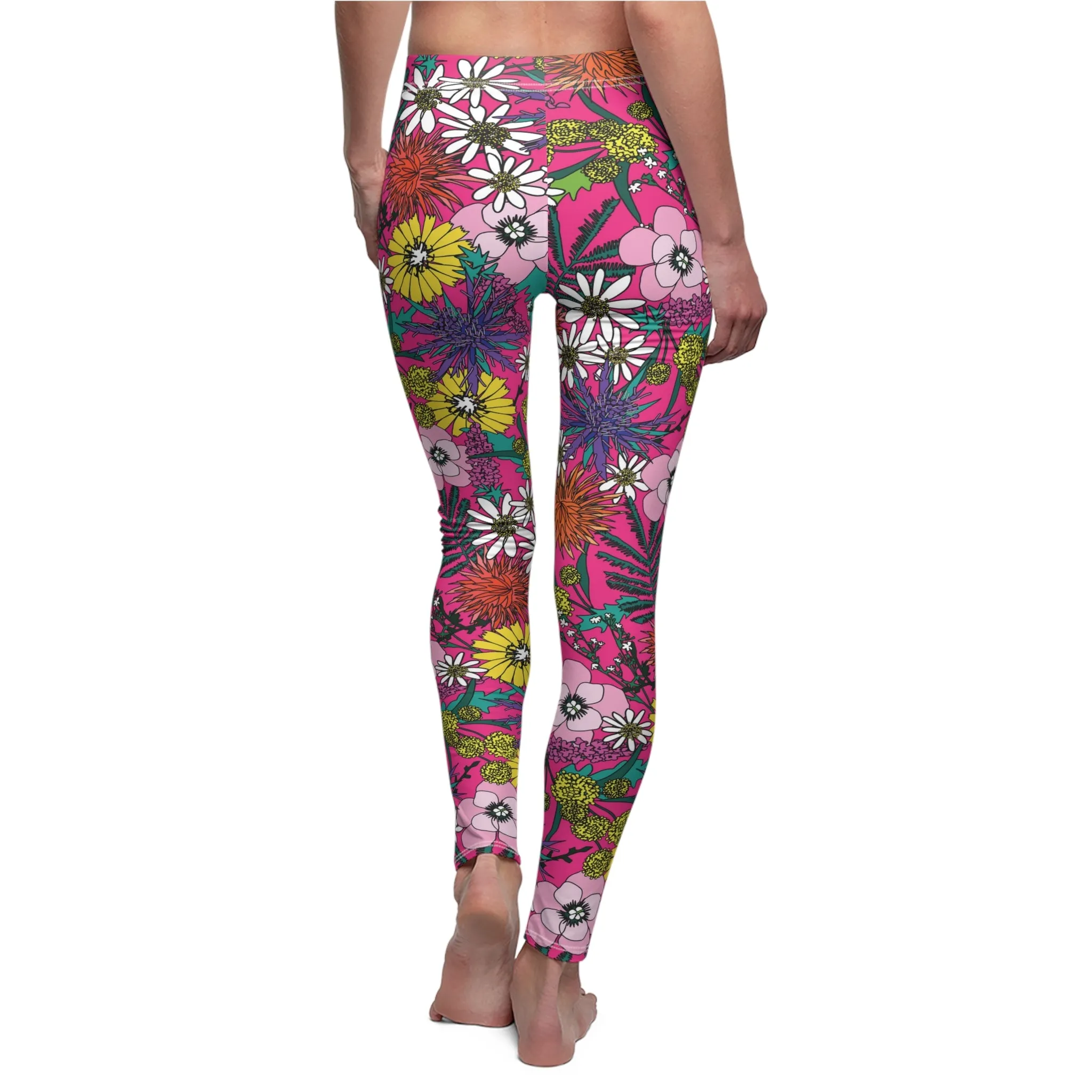 Shaggin' Wagon Floral Soft Touch Leggings