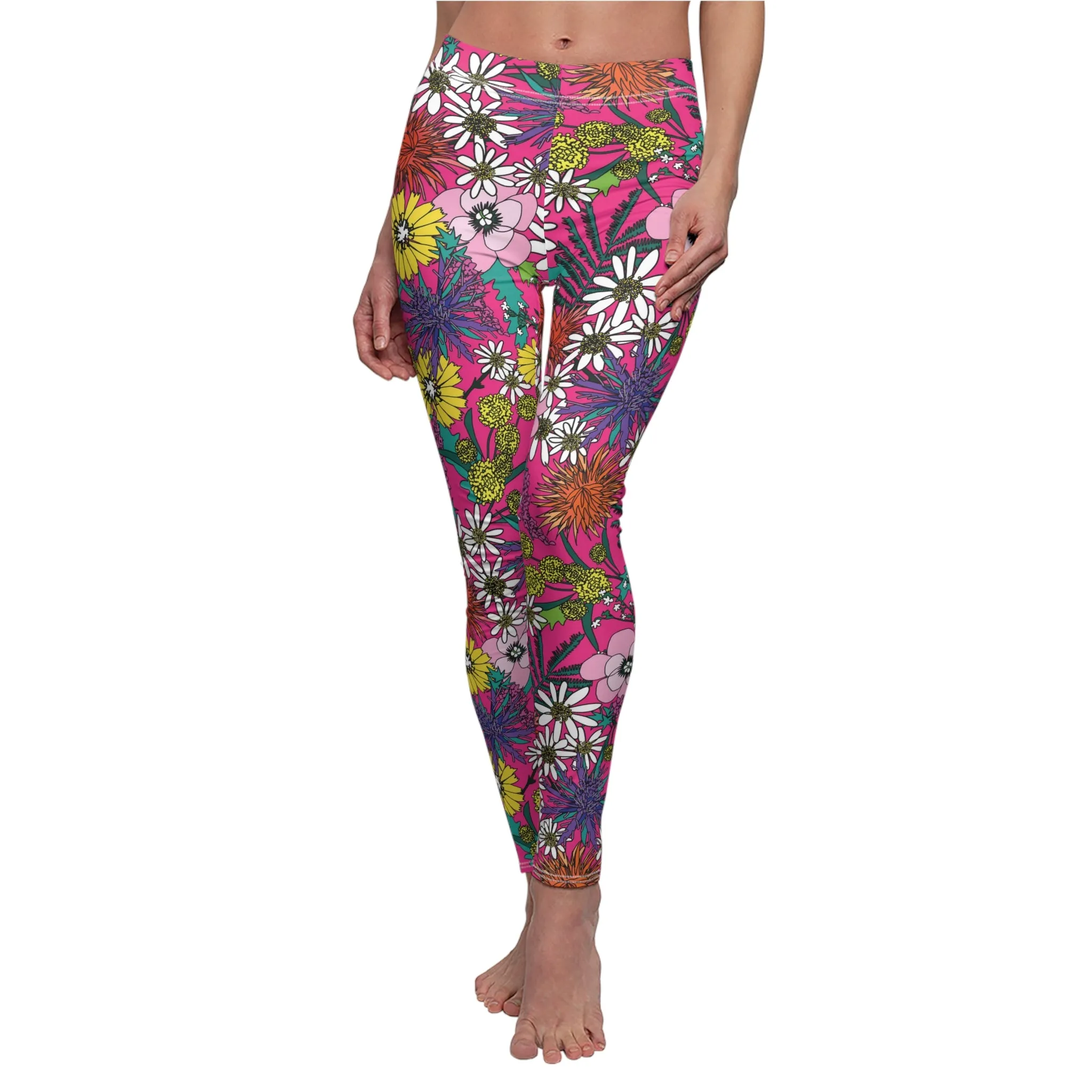 Shaggin' Wagon Floral Soft Touch Leggings