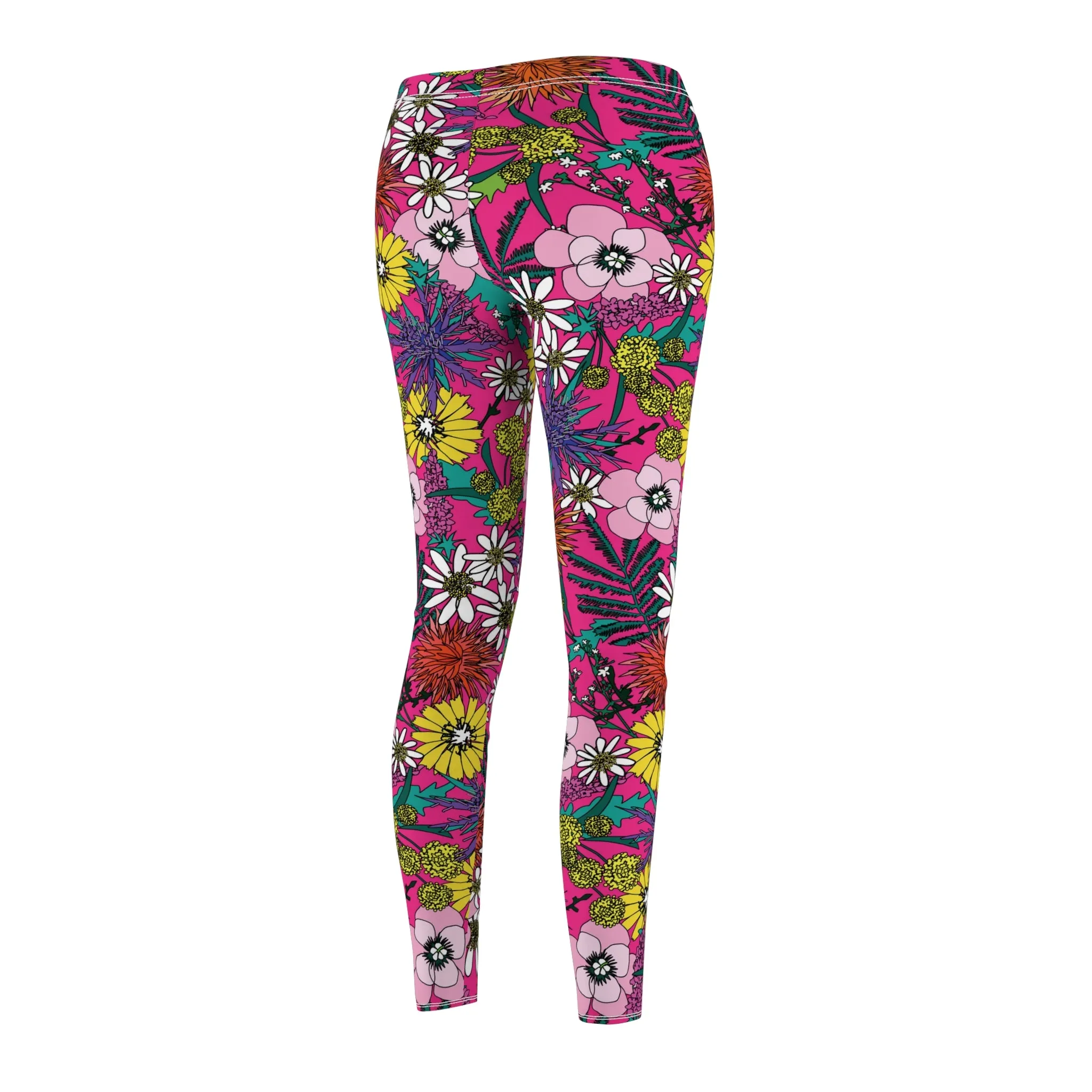 Shaggin' Wagon Floral Soft Touch Leggings