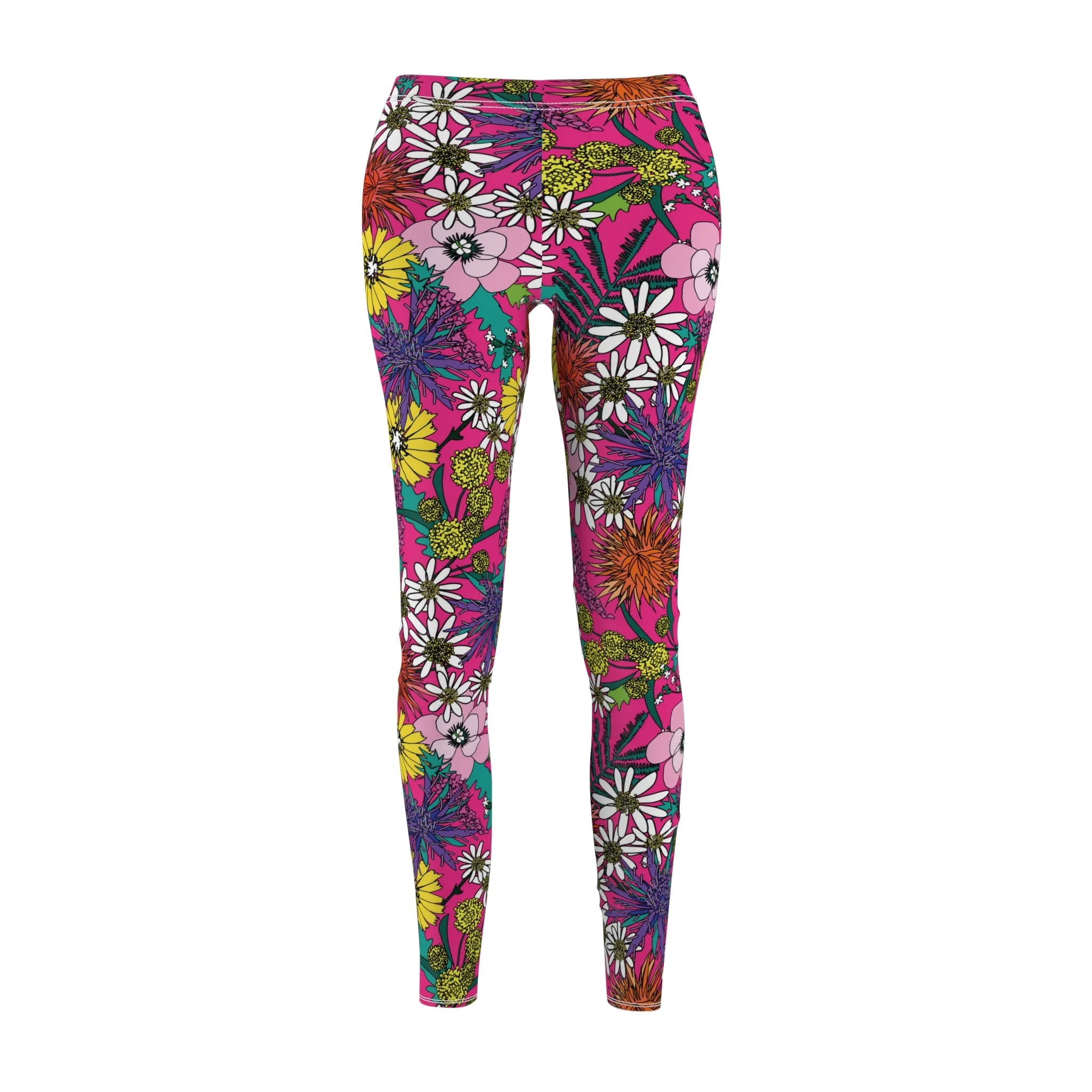 Shaggin' Wagon Floral Soft Touch Leggings
