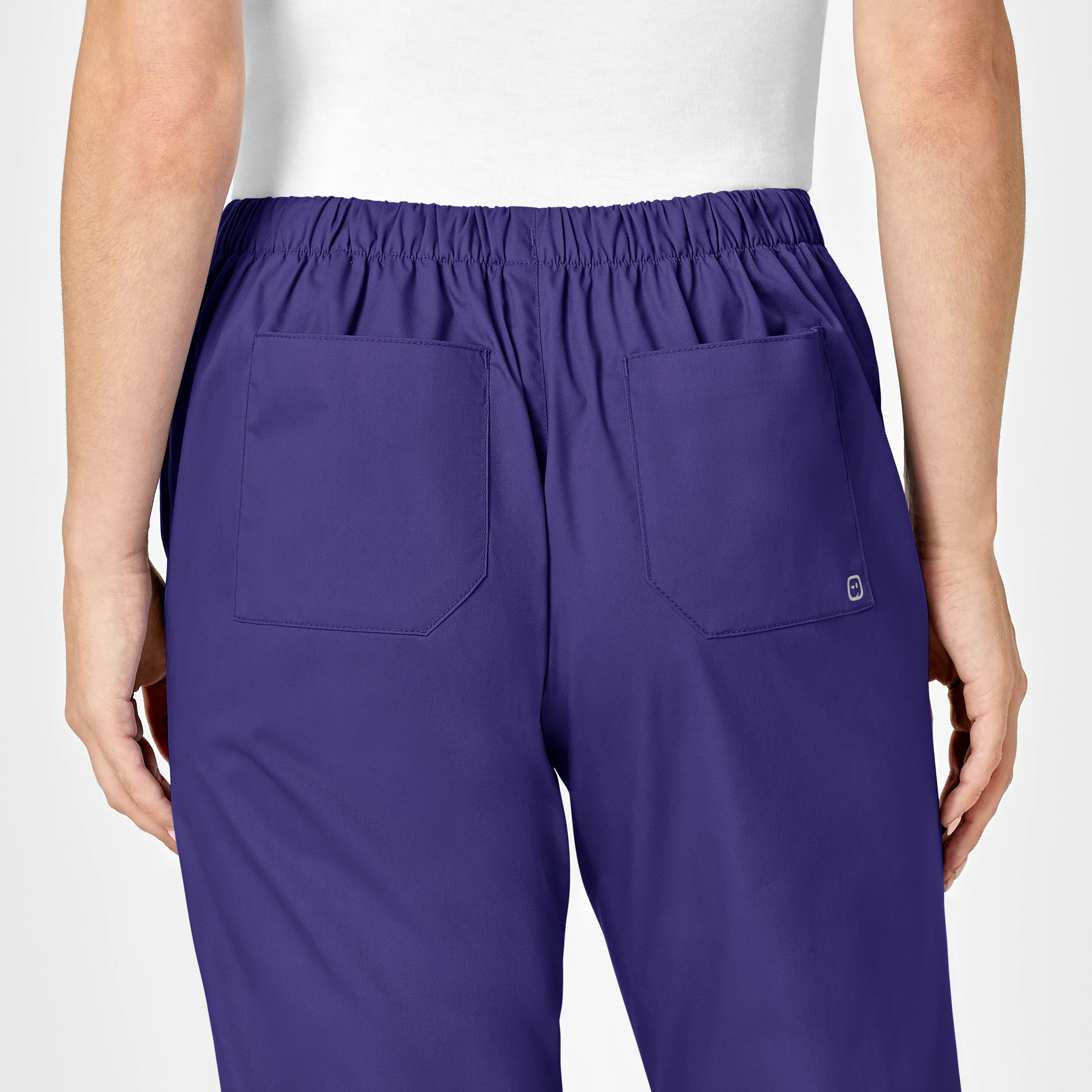 WonderWORK Women's Flare Leg Scrub Pant - Grape