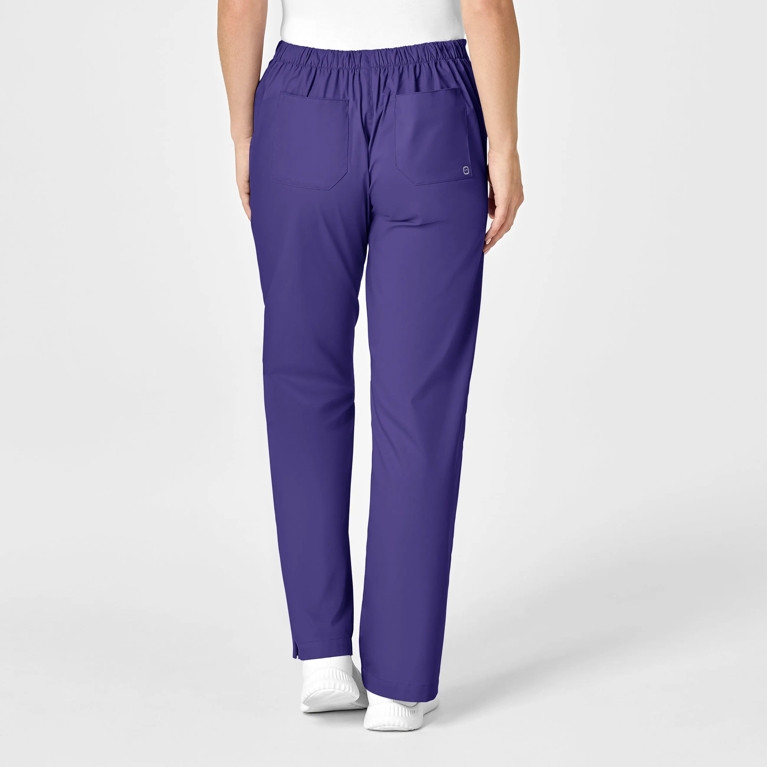 WonderWORK Women's Flare Leg Scrub Pant - Grape