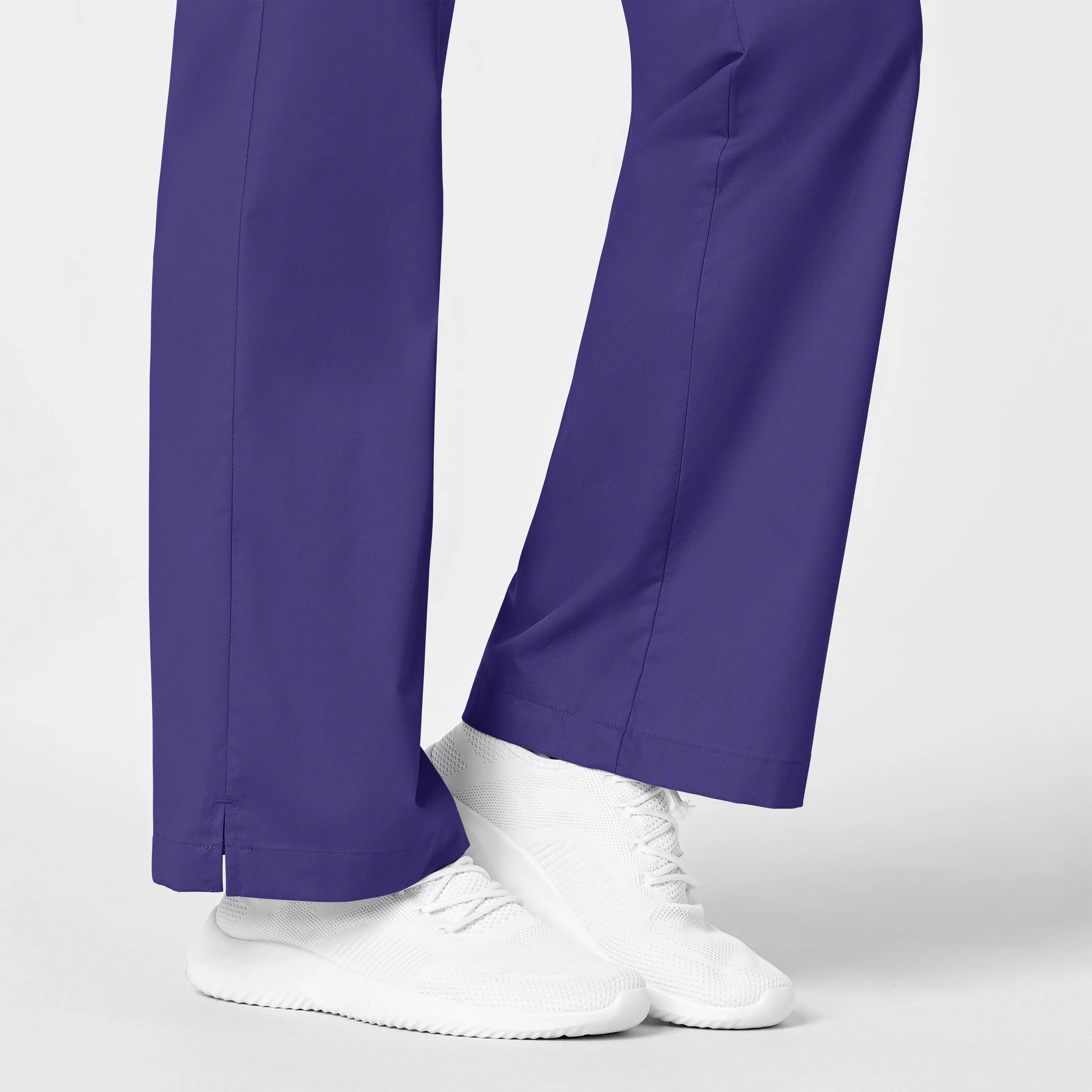 WonderWORK Women's Flare Leg Scrub Pant - Grape